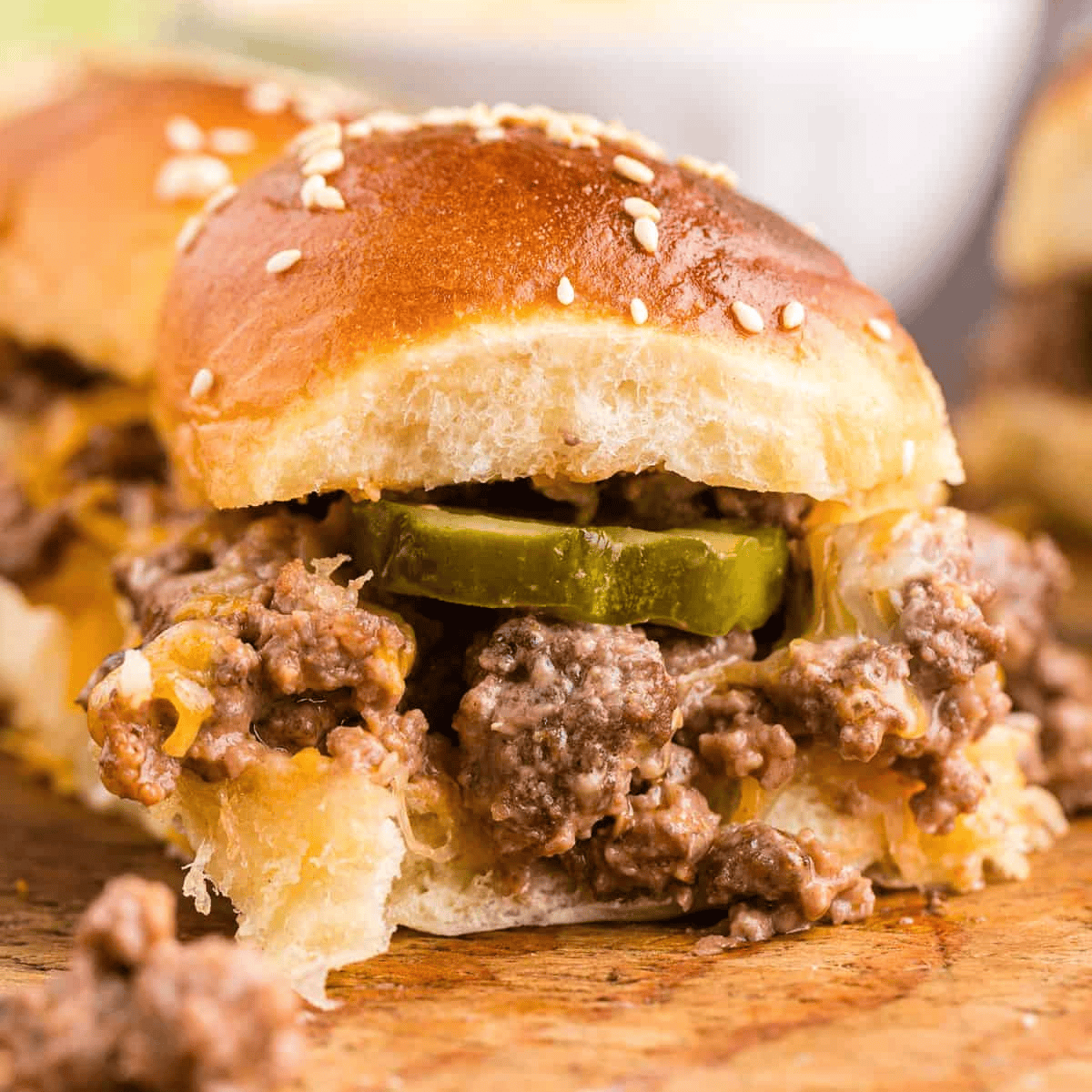 Air Fryer Black Currant Smashburger Sliders