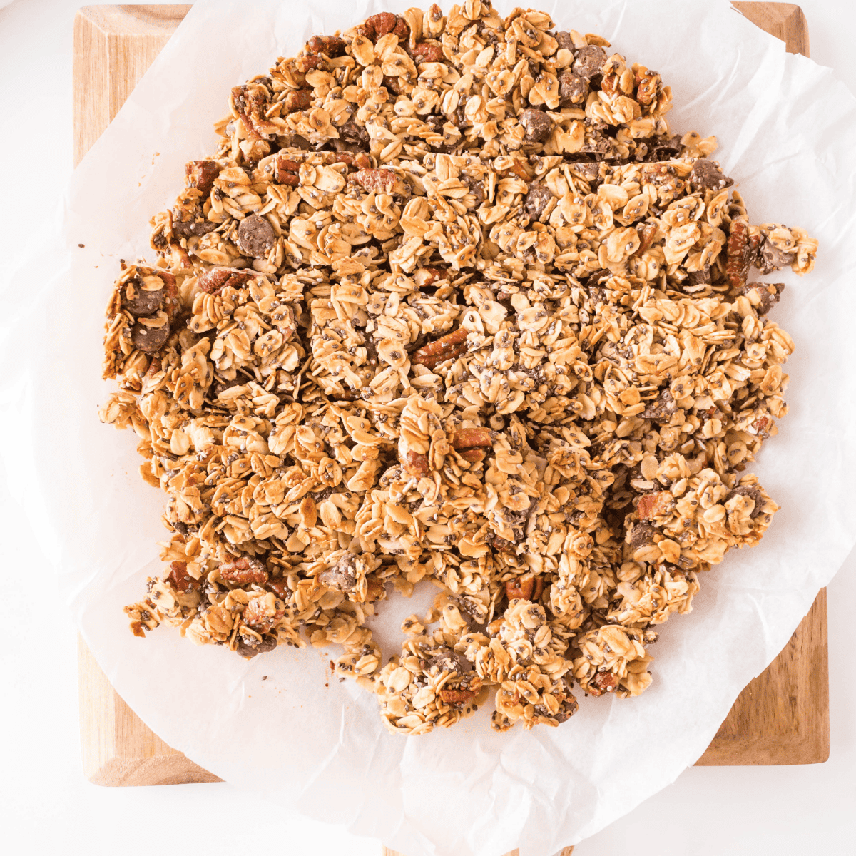 Copycat Bear Naked Maple Pecan Crumble Granola