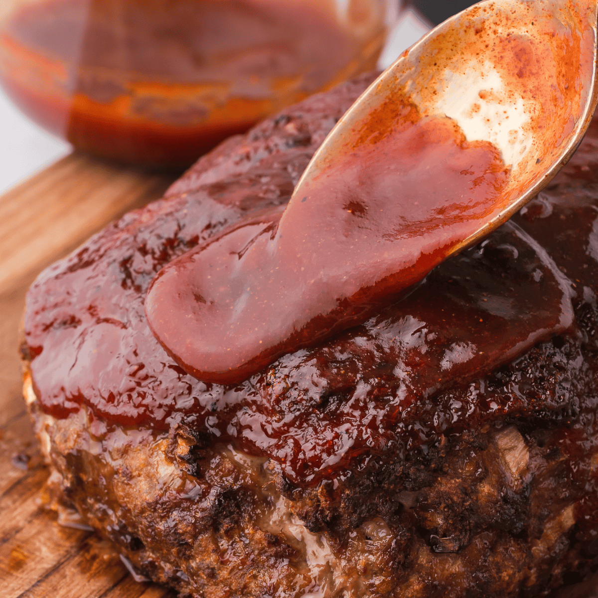 Jack Daniels Meatloaf with Sweet Whiskey BBQ Glaze