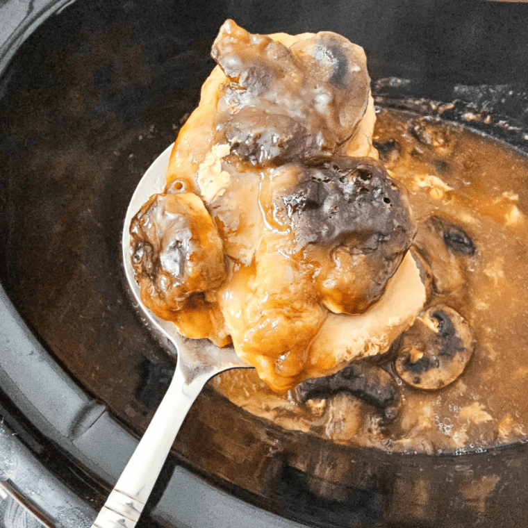Pork chops and mashed potatoes smothered in homemade brown gravy
