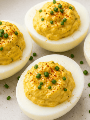 smoked deviled eggs