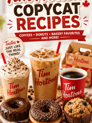 The Best Easy Tim Hortons Copycat Recipes