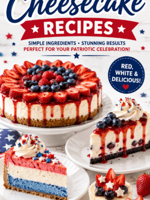 Easy 4th of July Cheesecake Recipes