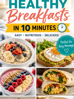 16 Quick & Healthy Breakfasts in 10 Minutes 🌞