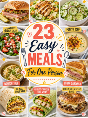 23 Easy Meals For One Person