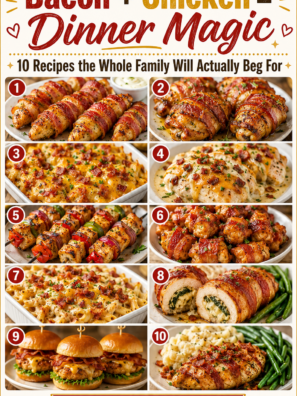 Bacon + Chicken = Dinner Magic: 10 Recipes the Whole Family Will Actually Beg For