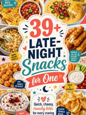 39+ Late-night snacks for one
