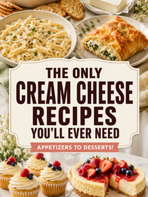 The Only Cream Cheese Recipes You'll Ever Need (Appetizers to Desserts!)