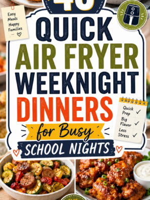 40 Quick Air Fryer Weeknight Dinners for Busy School Nights