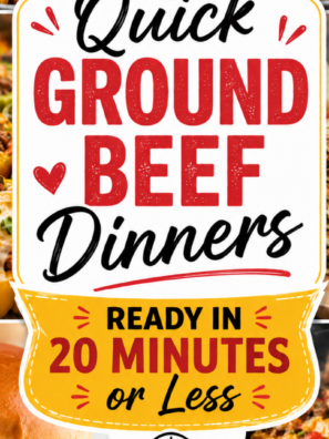 Ground Beef Dinners