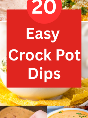 20 Crowd Friendly Crockpot Dips