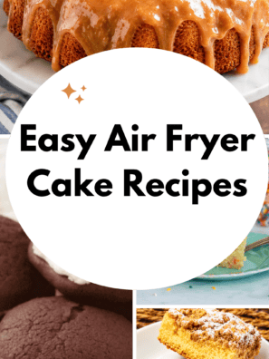 Easy Air Fryer Cake Recipes