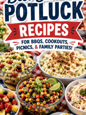 30+ Best Summer Potluck Recipes for BBQs, Cookouts, Picnics, & Family Parties!
