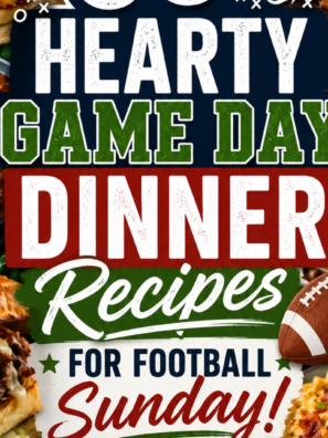 35+ Hearty Game Day Dinner Recipes for Football Sunday