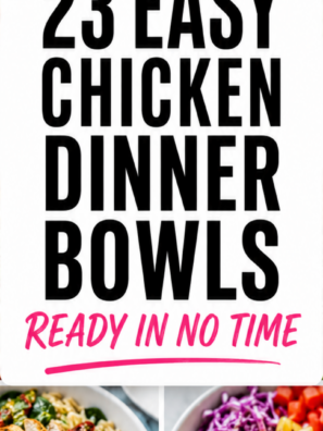 22 Easy Dinner Bowl Recipes for Busy Weeknights (Ready in No Time)