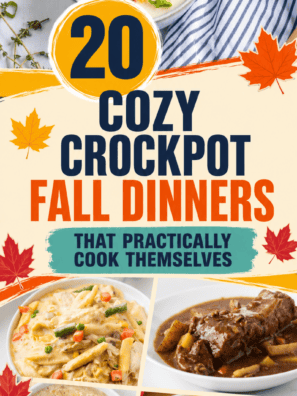 20 Cozy Crockpot Fall Dinners That Practically Cook Themselves