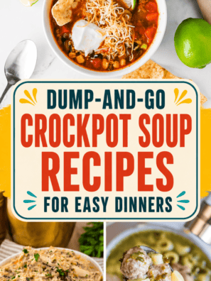 Set It and Forget It: Easy Crockpot Soup and Stew Recipes