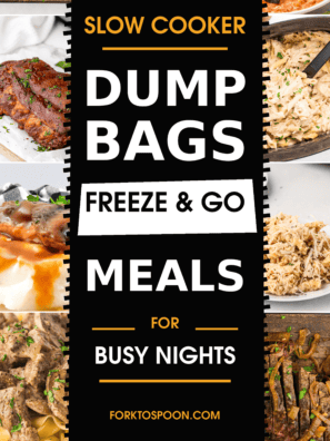 Slow Cooker Dump Bags {Freeze and Go Meals}