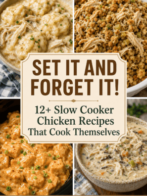 SET IT AND FORGET IT! 12+ Slow Cooker Chicken Recipes That Cook Themselves